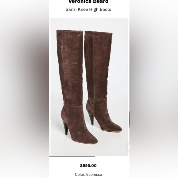 Veronica Beard Shoes - Veronica Beard Sanzi Suede Boots